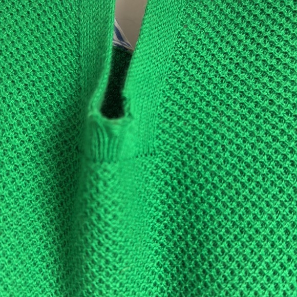 J. Crew Green Crewneck Sweater with Long Sleeves - Picture 3 of 3